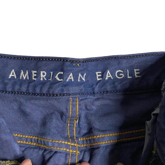 American Eagle Men's 90's Cloud Print Baggy Denim Jeans - Picture 4 of 9